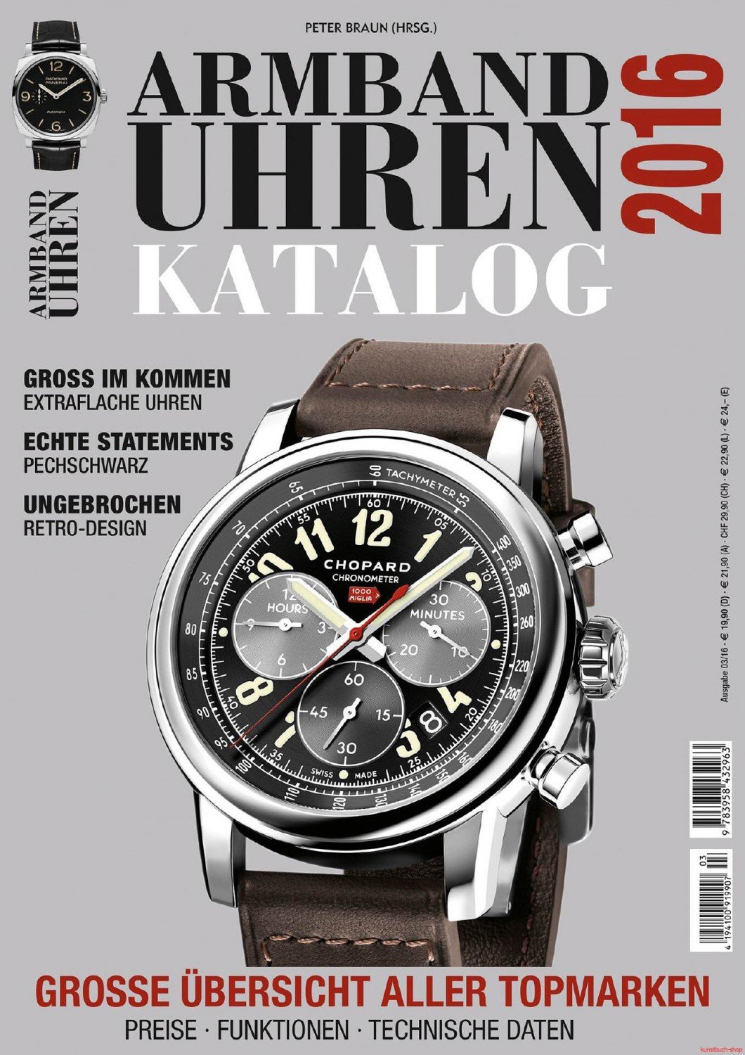 Armbanduhren Katalog 2015 ber 1. Peter Braun Buch